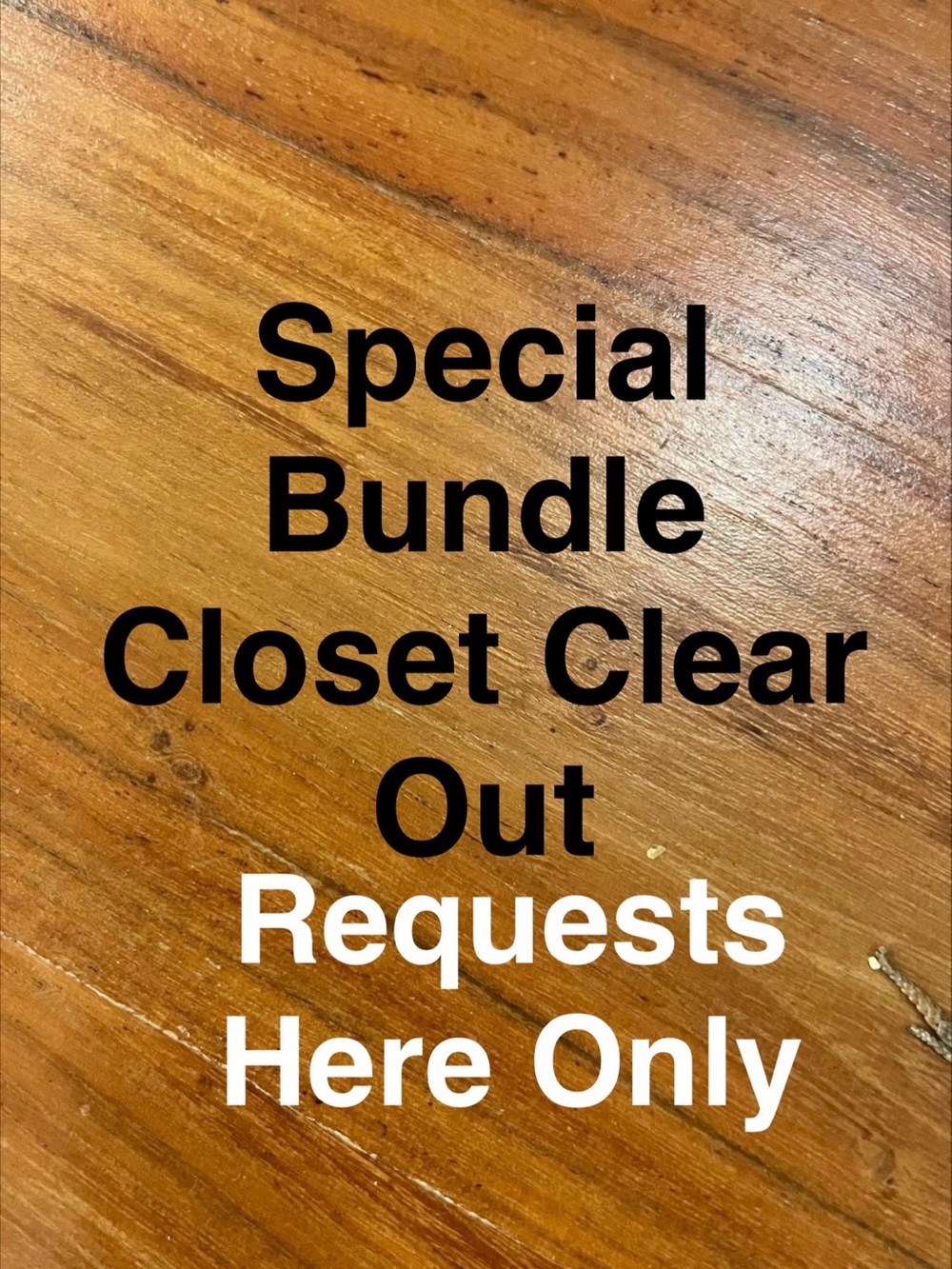 Please request price drops here during CCO only